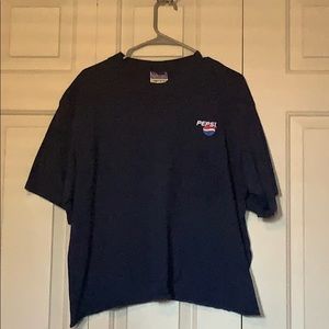 Cropped pepsi t shirt